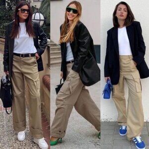 Vintage Tilley Endurables cargo pants straight leg pockets high rise